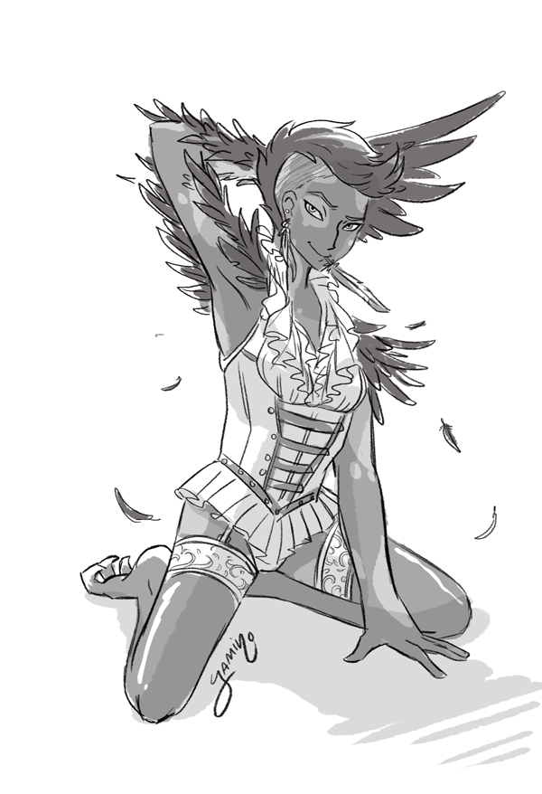 Your Waifu in Lingerie by Yamino - Commiss.io